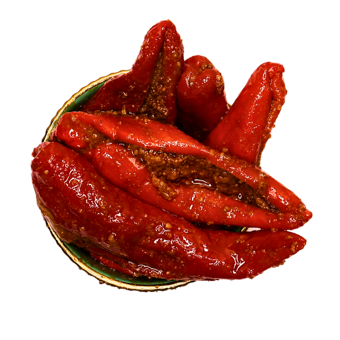 Homemade Bharwan Lal Mirch – Stuffed Red Chilli Pickle