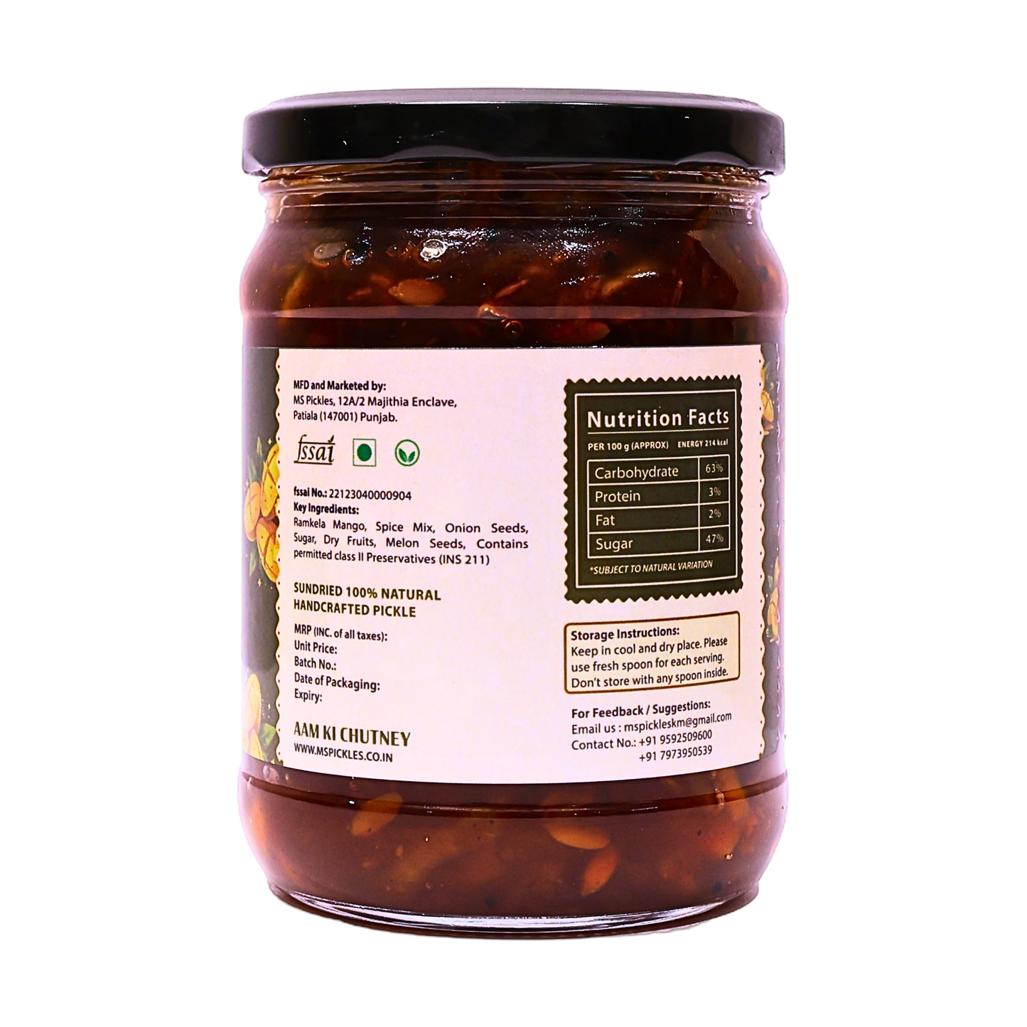 Homemade Aam Ki Chutney (Mango Chutney)