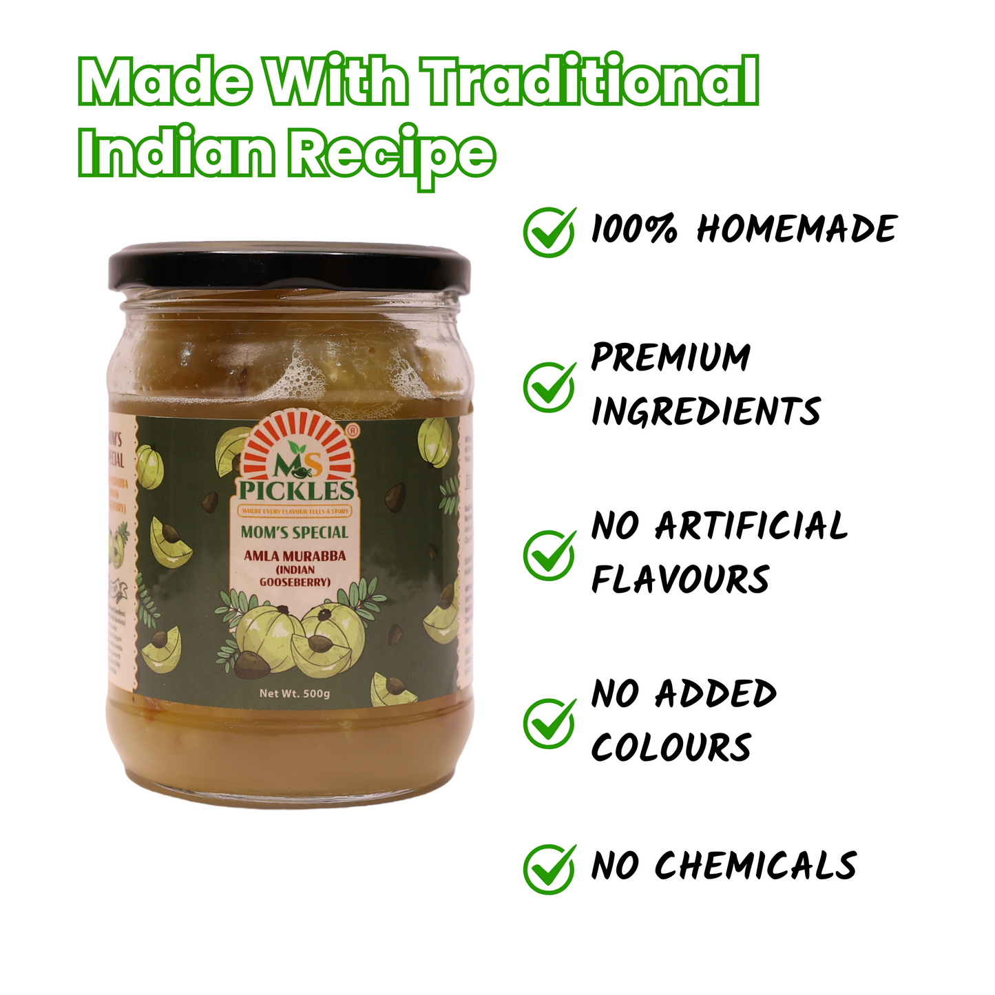 Home Made Amla Murabba