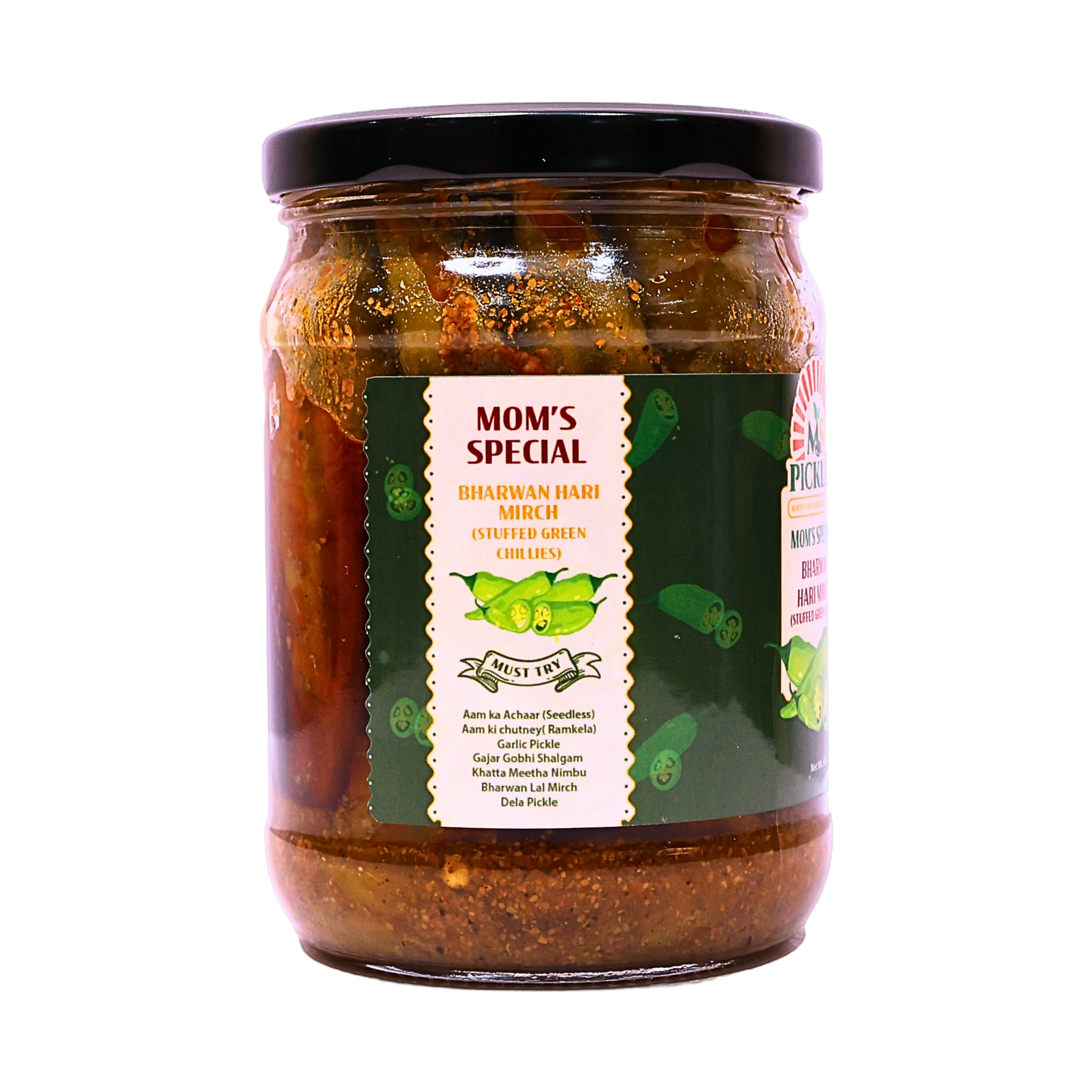 Homemade Bharwan Hari Mirch (Stuffed Green Chilli)