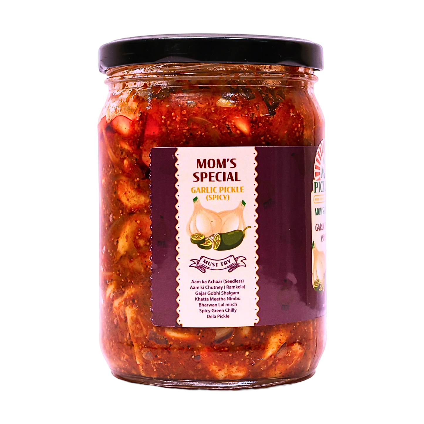 Homemade Garlic Pickle (Spicy) - Mom's Special
