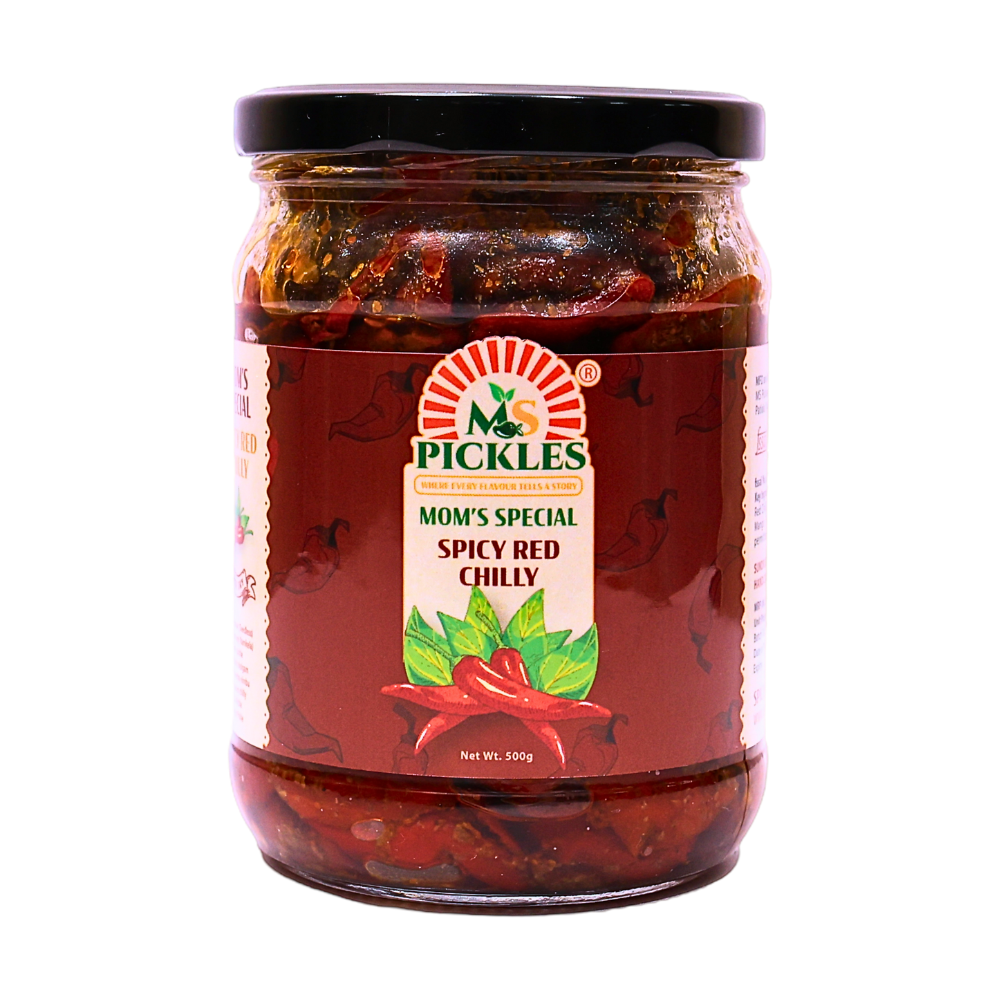 Homemade Spicy Red Chilli Pickle