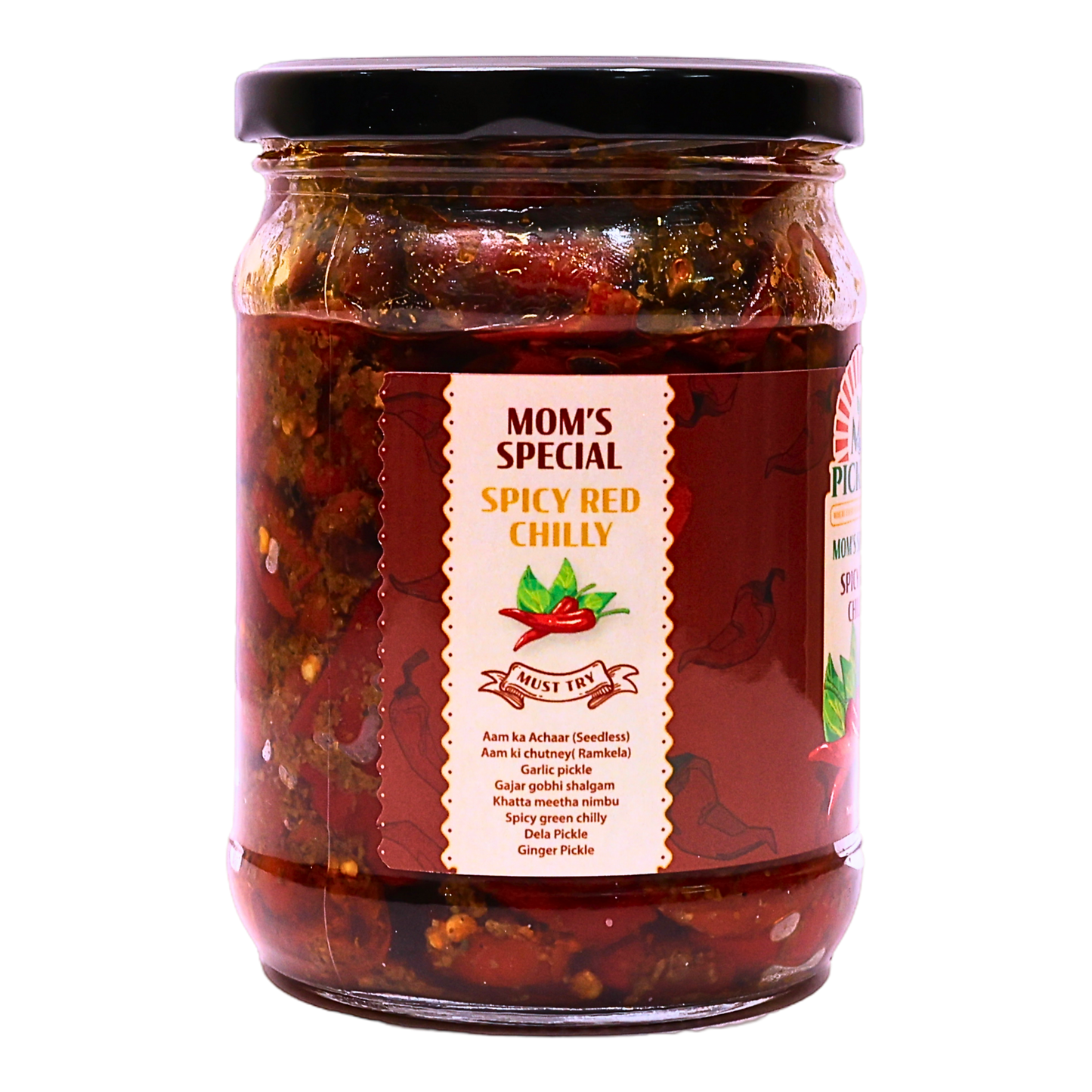 Homemade Spicy Red Chilli Pickle