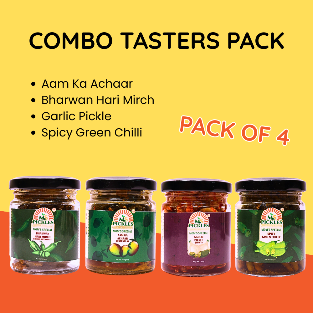 4-in-1 Combo Taster Pack (100g Each)
