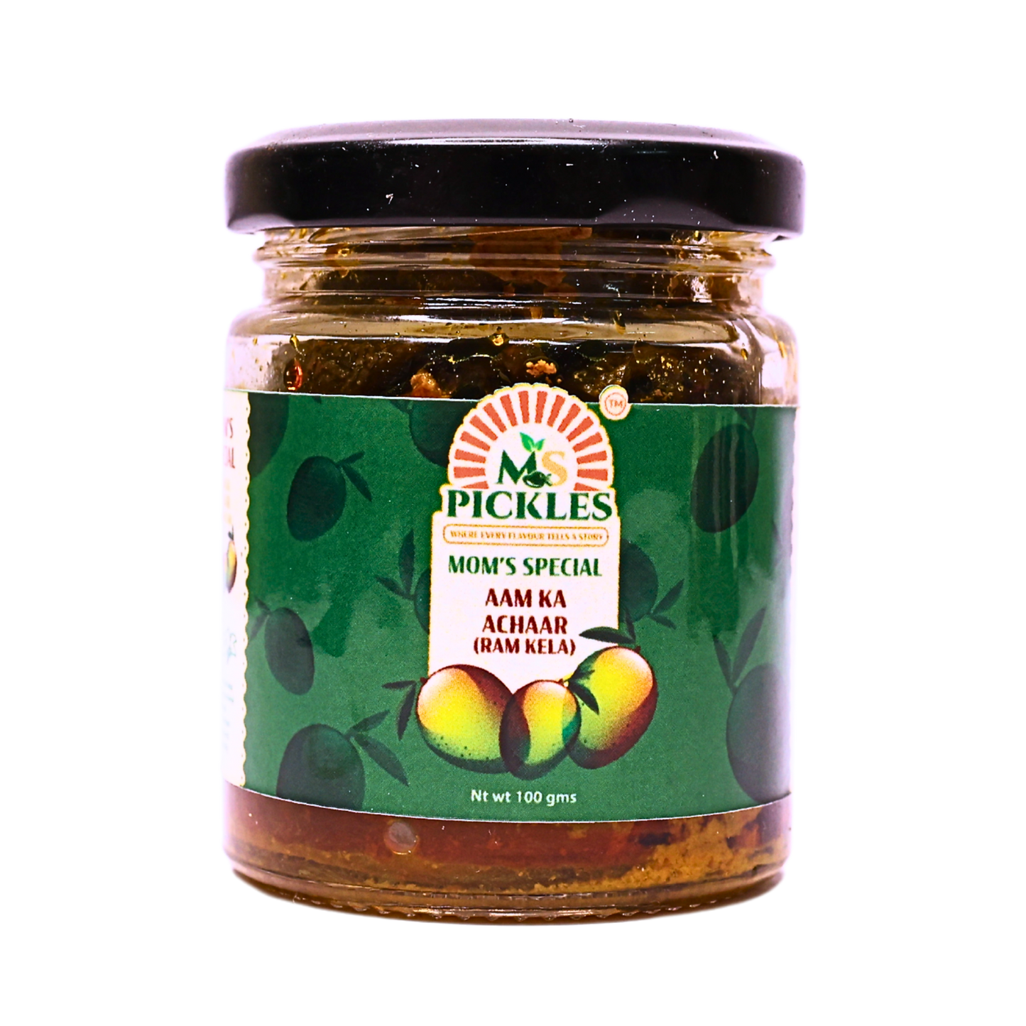 4-in-1 Combo Taster Pack (100g Each) - Mango, Lemon, Mango Chutney, Bharwan Red Chilli