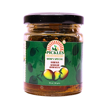 4-in-1 Combo Taster Pack (100g Each) - Mango, Lemon, Mango Chutney, Bharwan Red Chilli