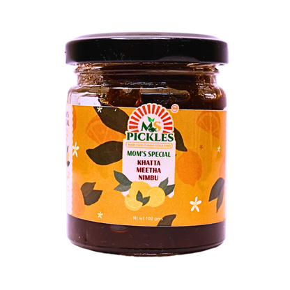 4-in-1 Combo Taster Pack (100g Each) - Mango, Lemon, Mango Chutney, Bharwan Red Chilli