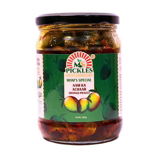 Homemade Aam Ka Achaar (Mango Pickle)