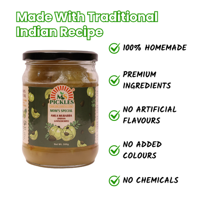Home Made Amla Murabba