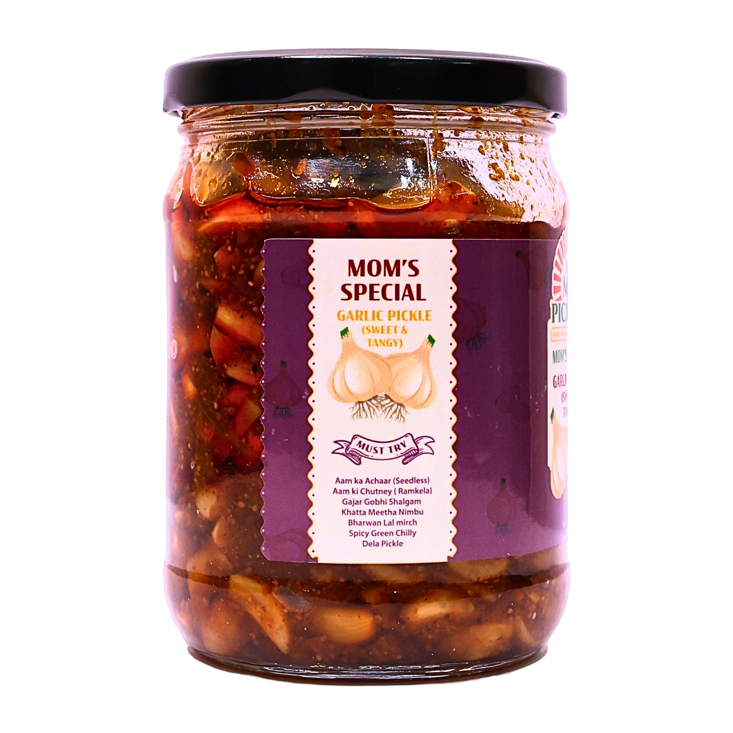 Homemade Garlic Pickle (Sweet & Tangy)