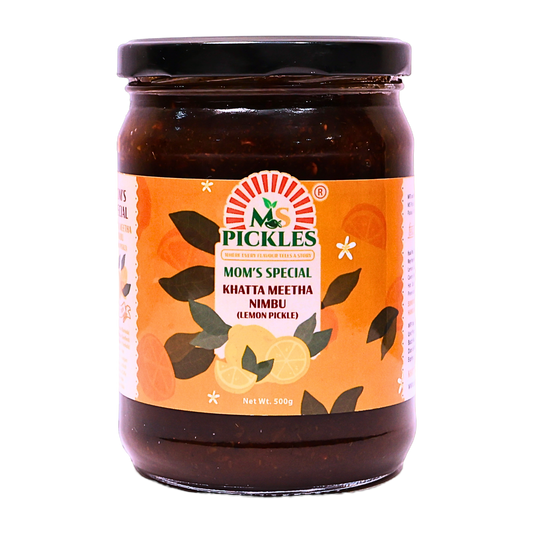 Khatta Meetha Nimbu (Lemon Pickle)